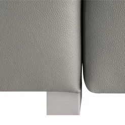 Chillout by Franz Fertig Schlafsofa Plaza Echtleder - Grau - Breite: 228 cm - Keine Funktion -Wohnzimmermöbel boutique en ligne schlafsofa plaza echtleder grau 228 cm gerade armlehnen 1415694