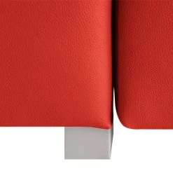 Chillout by Franz Fertig Schlafsofa Plaza Echtleder - Rot - Breite: 222 cm - Armlehne verstellbar -Wohnzimmermöbel boutique en ligne schlafsofa plaza echtleder rot 222 cm abklappbare armlehnen 1415454
