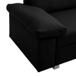 Chillout by Franz Fertig Schlafsofa Plaza Echtleder - Schwarz - Breite: 192 cm - Armlehne verstellbar -Wohnzimmermöbel boutique en ligne schlafsofa plaza echtleder schwarz 192 cm abklappbare armlehnen 1413846