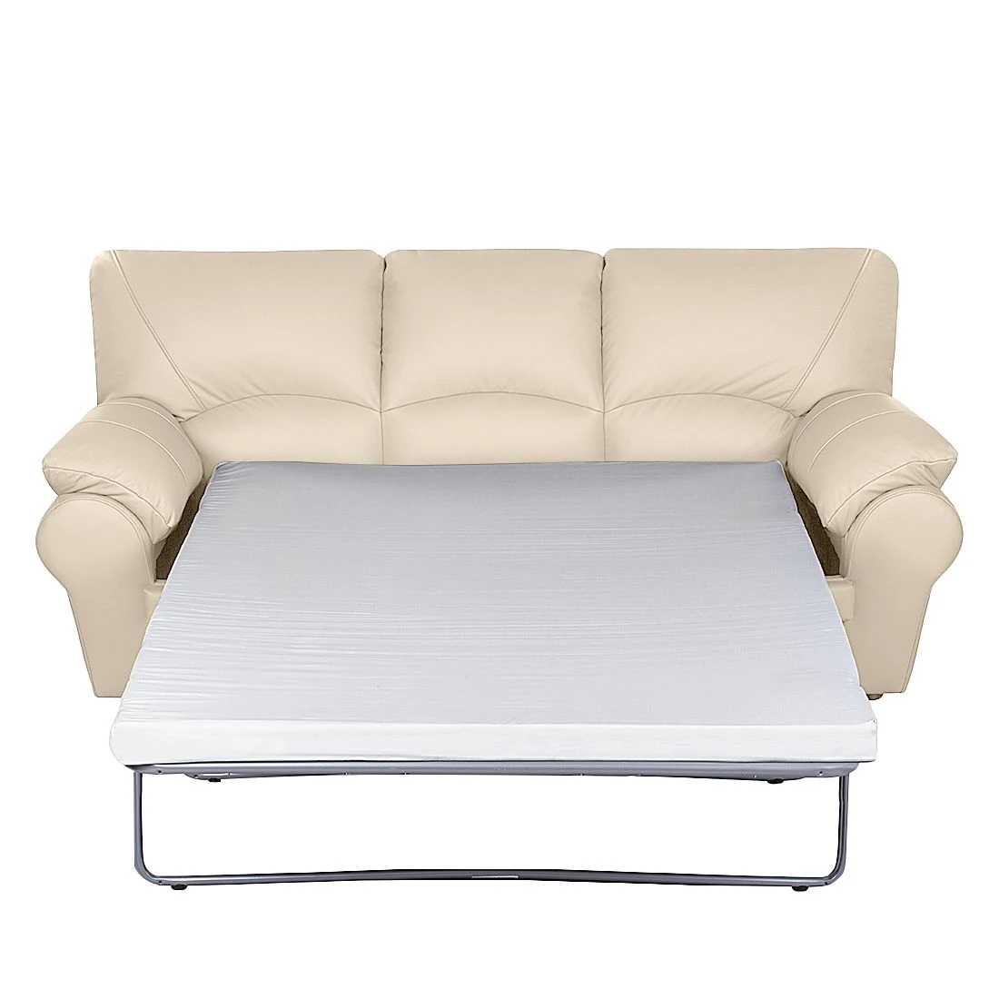 Modoform Schlafsofa Torsby - Echtleder Beige 7 Modoform Schlafsofa Torsby - Echtleder Beige – Bild 7