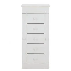 Maison Belfort Schmuckschrank Amata - Kiefer massiv - Weiß -Wohnzimmermöbel boutique en ligne schmuckschrank amata kiefer massiv weiss 1255766