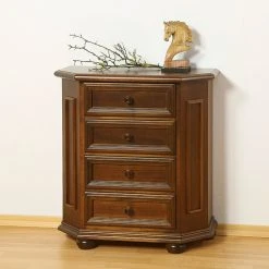 Montreux Schubladenkommode Arabella II - Ayous teilmassiv - Antikbraun -Wohnzimmermöbel boutique en ligne schubladenkommode arabella ii tulpenbaum teilmassiv antik gebeizt lackiert 1429594