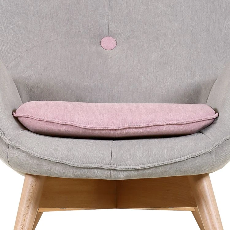 Mørteens Sessel Ameson - Webstoff - Grau / Rose 4 Mørteens Sessel Ameson - Webstoff - Grau / Rose – Bild 4