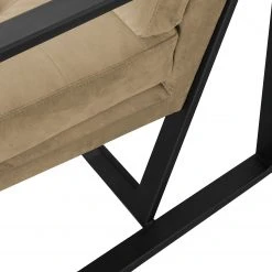 Ars manufacti Sessel Brock II - Cappuccino -Wohnzimmermöbel boutique en ligne sessel brock ii samt cappuccino 4988828