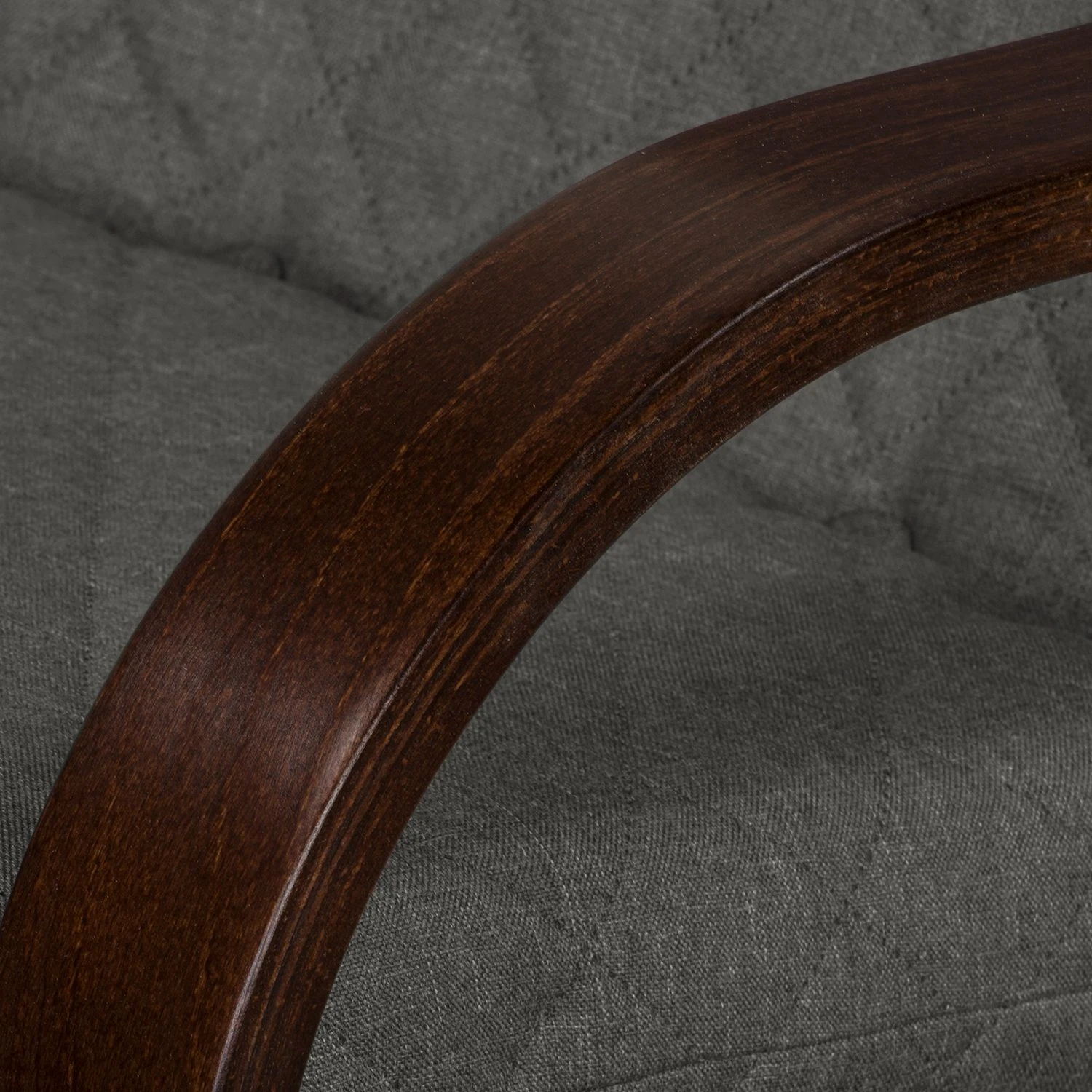 Modoform Sessel Bueno Vista Strukturstoff - Grau - Dunkelbraun - Wenge 8 Modoform Sessel Bueno Vista Strukturstoff - Grau - Dunkelbraun - Wenge – Bild 8