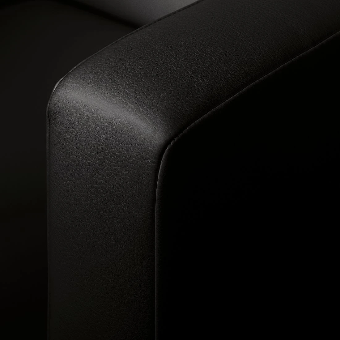 Mooved Sessel Carmen - Kunstleder Schwarz 5 Mooved Sessel Carmen - Kunstleder Schwarz – Bild 5
