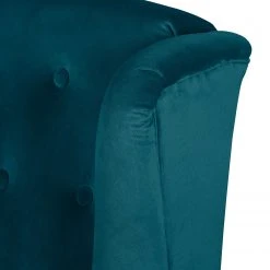 Jack & Alice Ohrensessel Grendon Samt - Petrol 15 Jack & Alice Ohrensessel Grendon Samt - Petrol -Wohnzimmermöbel boutique en ligne sessel grendon i samt dunkelblau 4224956