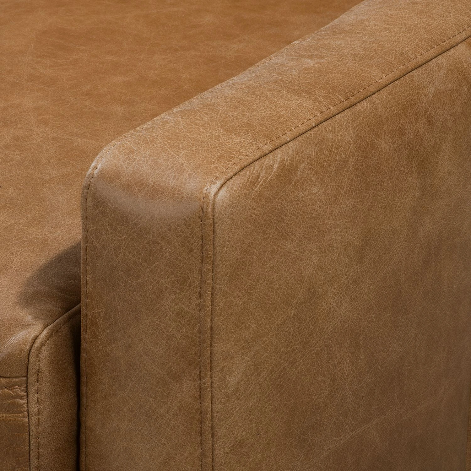 Ars manufacti Sessel Horley - Echtleder - Mittelbraun 7 Ars manufacti Sessel Horley - Echtleder - Mittelbraun – Bild 7