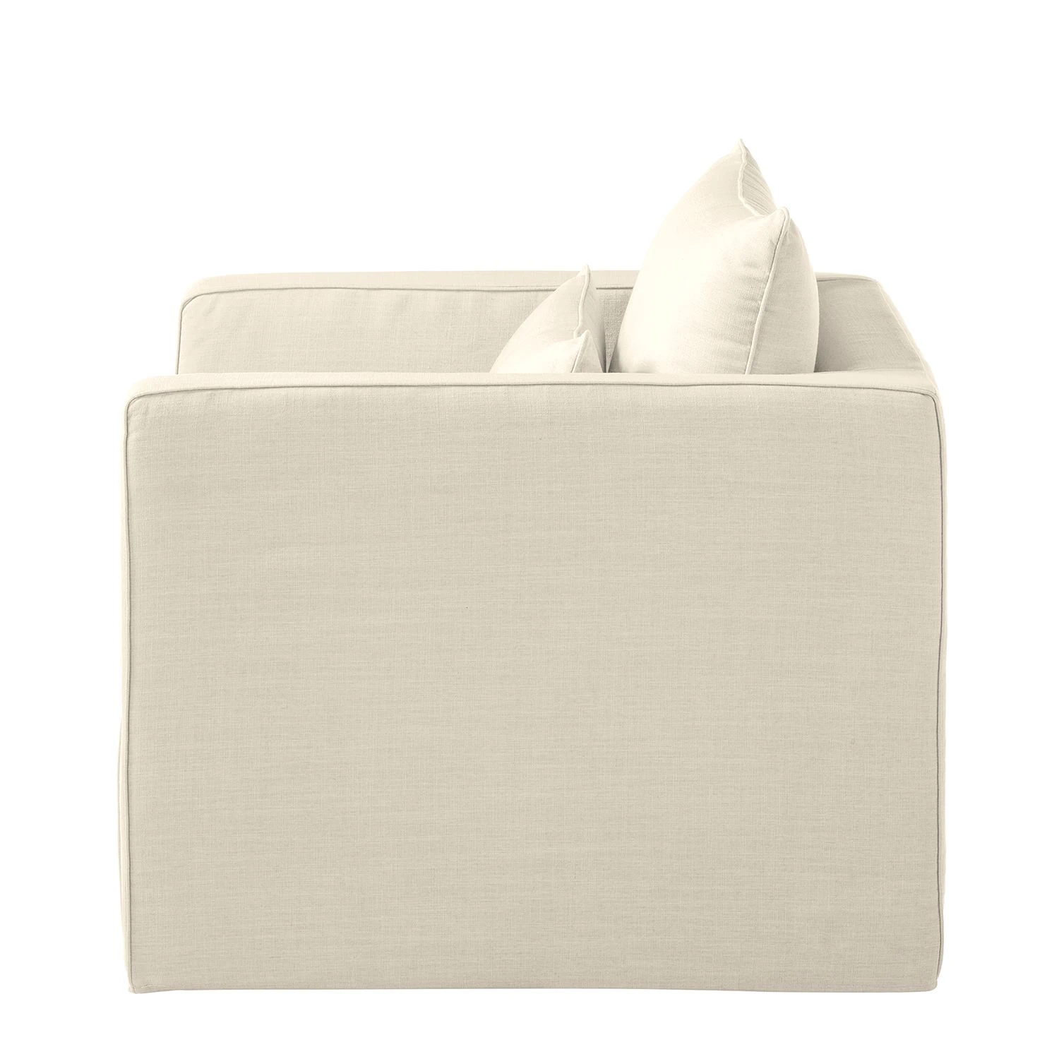 Eva Padberg Collection Sessel Lavina II Webstoff - Stoff Moretey: Cremeweiß 5 Eva Padberg Collection Sessel Lavina II Webstoff - Stoff Moretey: Cremeweiß – Bild 5