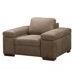 Ars Natura Sessel Maine - Echtleder - Muskat