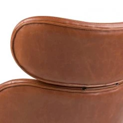 Fredriks Sessel Montola - Schwarz -Wohnzimmermöbel boutique en ligne sessel montola kunstleder cognac schwarz 5087484