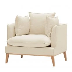 Mørteens Sessel Sulviken Webstoff - Stoff Dona: Hellbeige