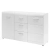 Germania Sideboard Adana - Hochglanz Weiß