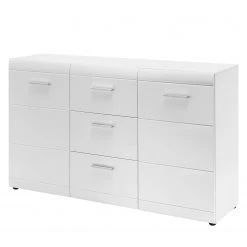 Germania Sideboard Adana - Hochglanz Weiß