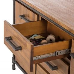 Ars manufacti Sideboard Atelier - Akazie teilmassiv -Wohnzimmermöbel boutique en ligne sideboard atelier akazie teilmassiv 1832622