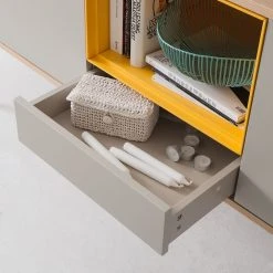 Studio Copenhagen Sideboard Caspito - Hellgrau / Eiche -Wohnzimmermöbel boutique en ligne sideboard caspito hellgrau eiche 4373648