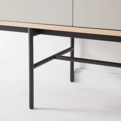 Studio Copenhagen Sideboard Caspito - Hellgrau / Eiche -Wohnzimmermöbel boutique en ligne sideboard caspito hellgrau eiche 4373676