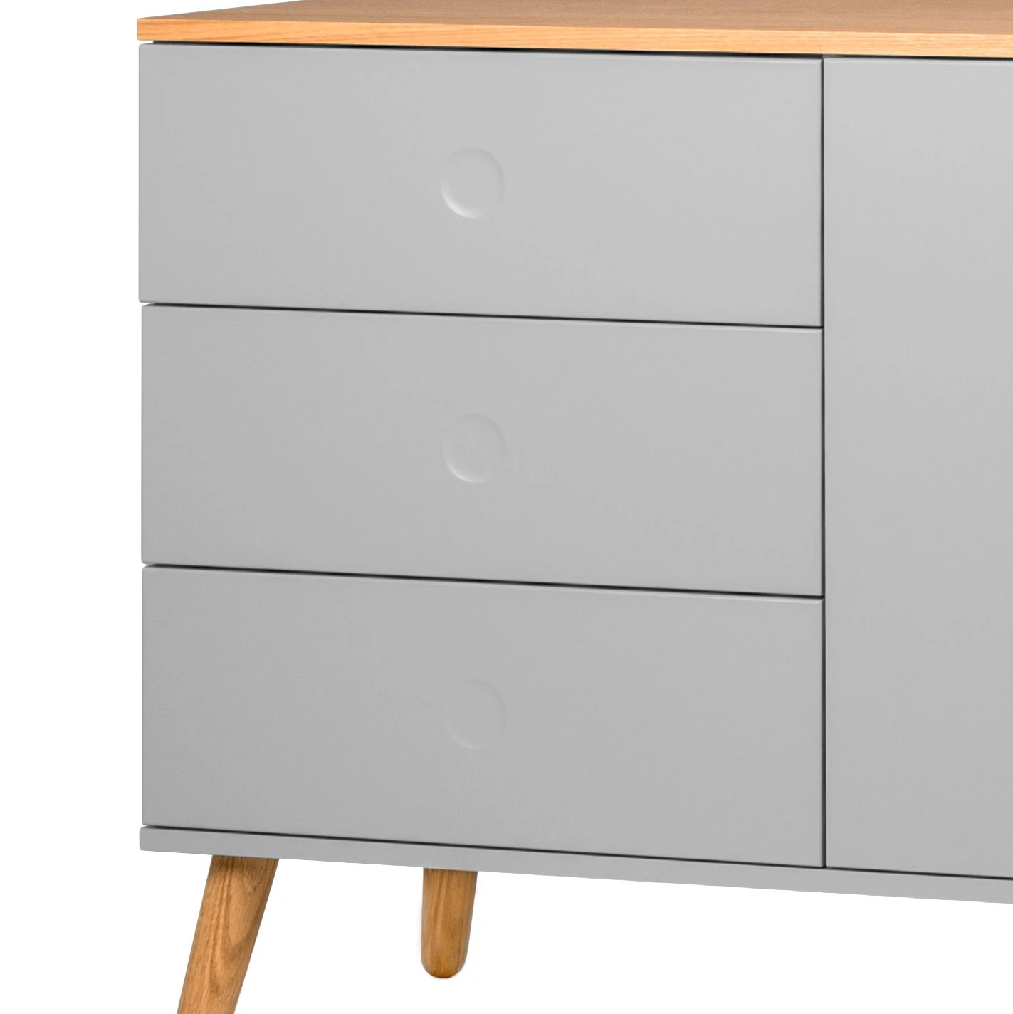 Tenzo Sideboard Dot I - Grau 5 Tenzo Sideboard Dot I - Grau – Bild 5