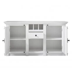 Maison Belfort Wohnwand Geestland II (4-teilig) - Pinie Weiß Dekor -Wohnzimmermöbel boutique en ligne sideboard geestland pinie weiss dekor 4535704
