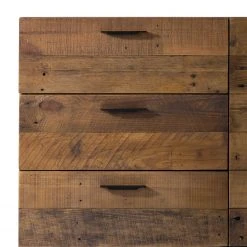 Ars manufacti Sideboard Grasby - Altholz Pinie / Metall - Pinie Dunkel / Schwarz -Wohnzimmermöbel boutique en ligne sideboard grasby altholz pinie metall pinie dunkel schwarz 4884988