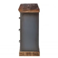 Ars manufacti Sideboard Hunter - Mango massiv / Metall - Mango / Blaugrau -Wohnzimmermöbel boutique en ligne sideboard hunter mango massiv metall mango blaugrau 4414516