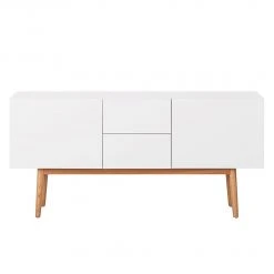 Mørteens Sideboard Lindholm III - Weiß -Wohnzimmermöbel boutique en ligne sideboard lindholm iii weiss dekor eiche massiv 3711477