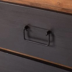 Ars manufacti Sideboard Manchester II - Akazie teilmassiv / Metall - Akazie / Anthrazit -Wohnzimmermöbel boutique en ligne sideboard manchester ii akazie massiv metall 4876168