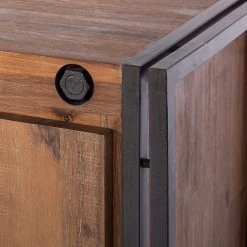 Ars manufacti Sideboard Manchester II - Akazie teilmassiv / Metall - Akazie / Anthrazit -Wohnzimmermöbel boutique en ligne sideboard manchester ii akazie massiv metall 4876176