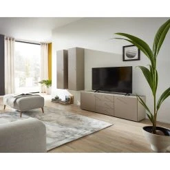 Germania Sideboard Monteo III - Steingrau -Wohnzimmermöbel boutique en ligne sideboard monteo steingrau 4943744