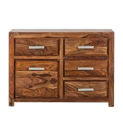 Ars Natura Sideboard Ohio I - Seesham massiv - gewachst 12 Ars Natura Sideboard Ohio I - Seesham massiv - gewachst -Wohnzimmermöbel boutique en ligne sideboard ohio breite 115cm sheesham massiv 1351999