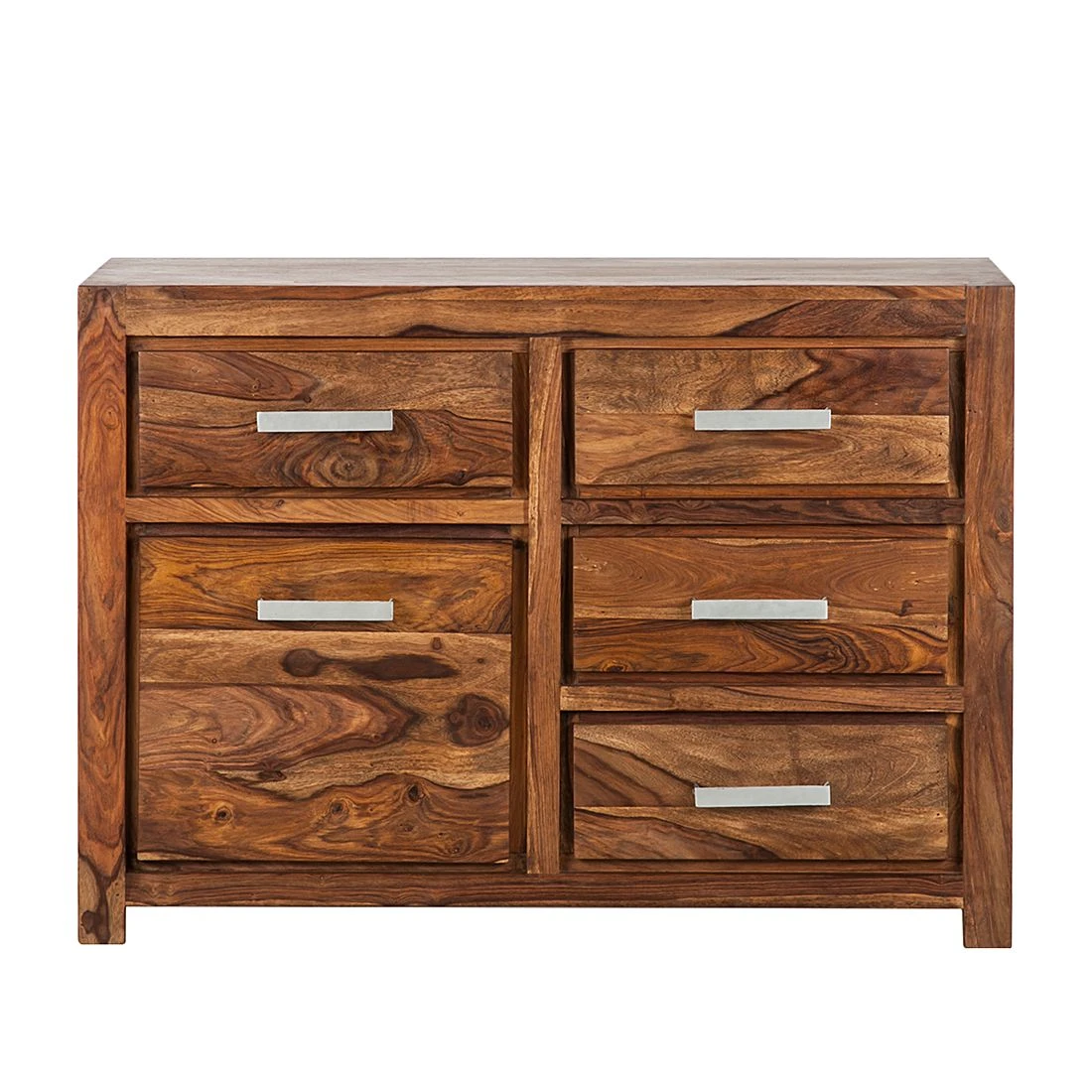 Ars Natura Sideboard Ohio I - Seesham massiv - gewachst 3 Ars Natura Sideboard Ohio I - Seesham massiv - gewachst – Bild 3