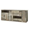 Red Living Sideboard Tapara - Braun / Grau