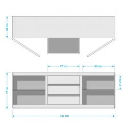 Ars Natura Sideboard Tapurah - Sheesham massiv -Wohnzimmermöbel boutique en ligne sideboard tapurah sheesham massiv 5173980