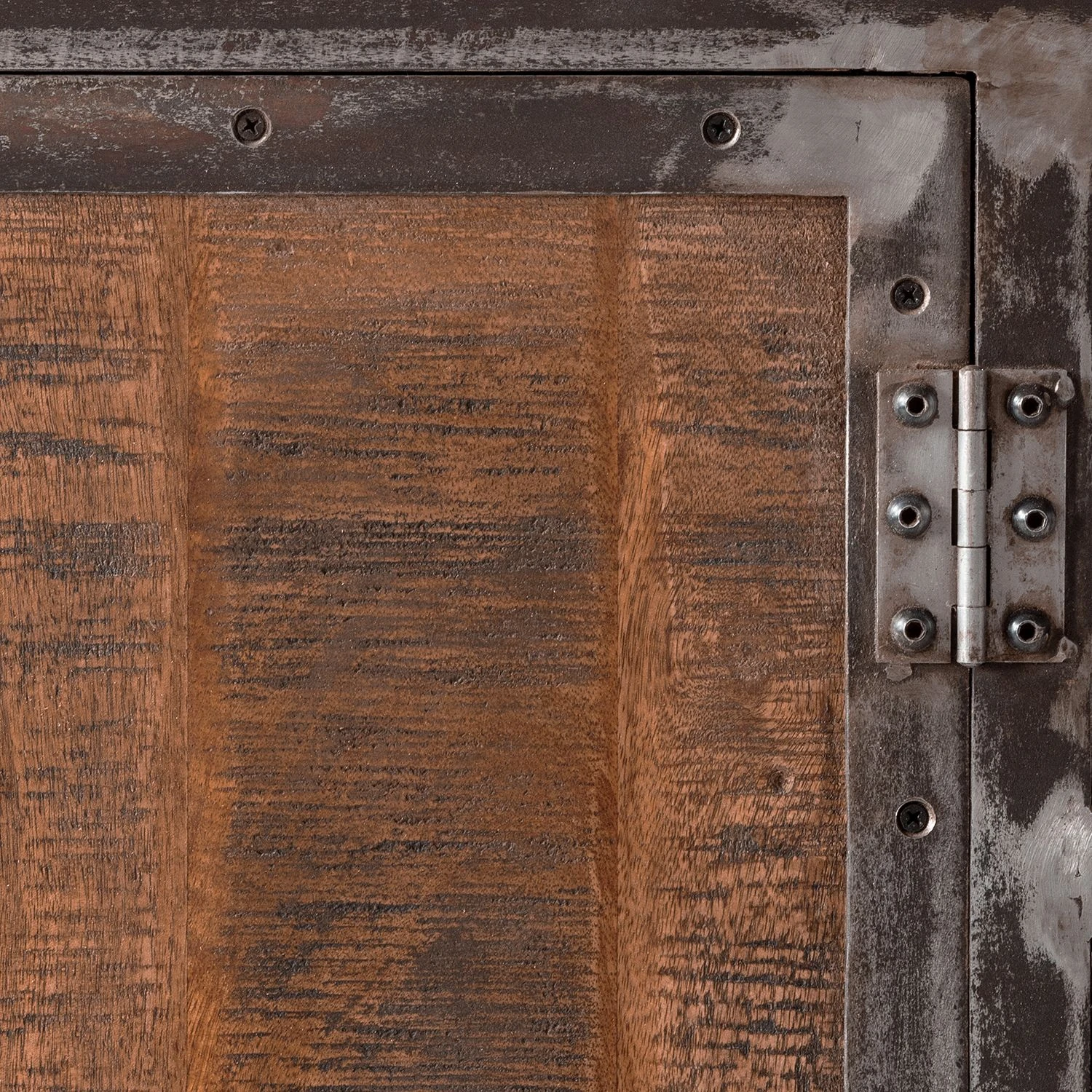 Ars manufacti Sideboard Wharton I - Akazie teilmassiv / Stahl 11 Ars manufacti Sideboard Wharton I - Akazie teilmassiv / Stahl – Bild 11