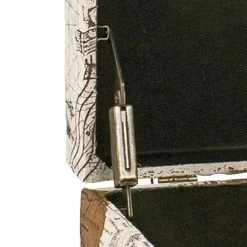 Home Design Sitztruhe Sagres - Leinen - Mehrfarbig 6 Home Design Sitztruhe Sagres - Leinen - Mehrfarbig -Wohnzimmermöbel boutique en ligne sitztruhe sagres creme braun 2710546