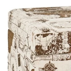 Home Design Sitztruhe Sagres - Leinen - Mehrfarbig 7 Home Design Sitztruhe Sagres - Leinen - Mehrfarbig -Wohnzimmermöbel boutique en ligne sitztruhe sagres creme braun 2710550