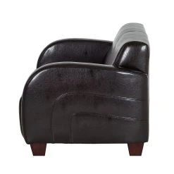 Maison Belfort Sofa La Habana (3-Sitzer) - Bycast-Kunstleder Dunkelbraun -Wohnzimmermöbel boutique en ligne sofa 3 sitzer milano kunstleder braun 252006