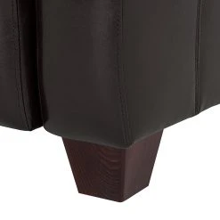 Maison Belfort Sofa La Habana (3-Sitzer) - Bycast-Kunstleder Dunkelbraun -Wohnzimmermöbel boutique en ligne sofa 3 sitzer milano kunstleder braun 252009