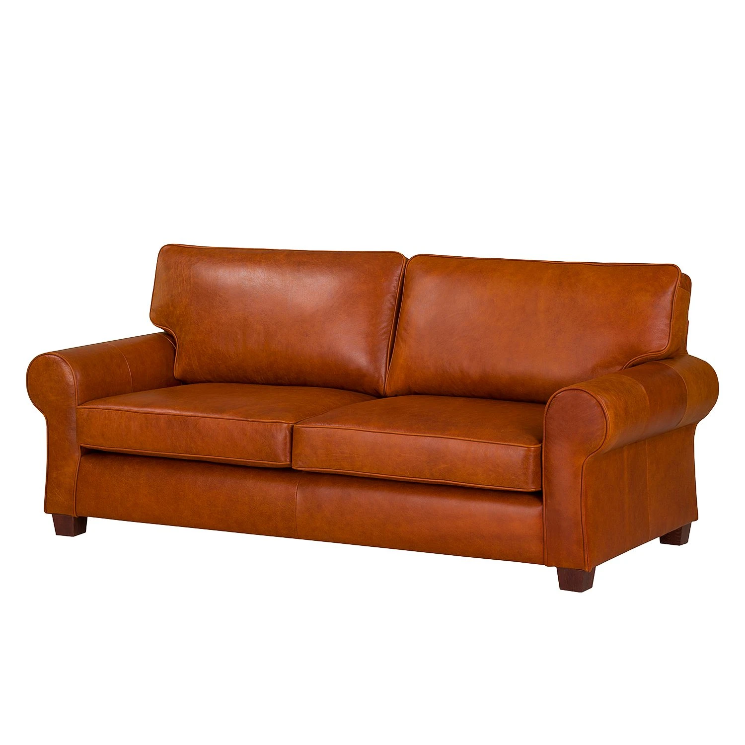Ars Natura Sofa Alexo (2-Sitzer) - Cognac 1 Ars Natura Sofa Alexo (2-Sitzer) - Cognac