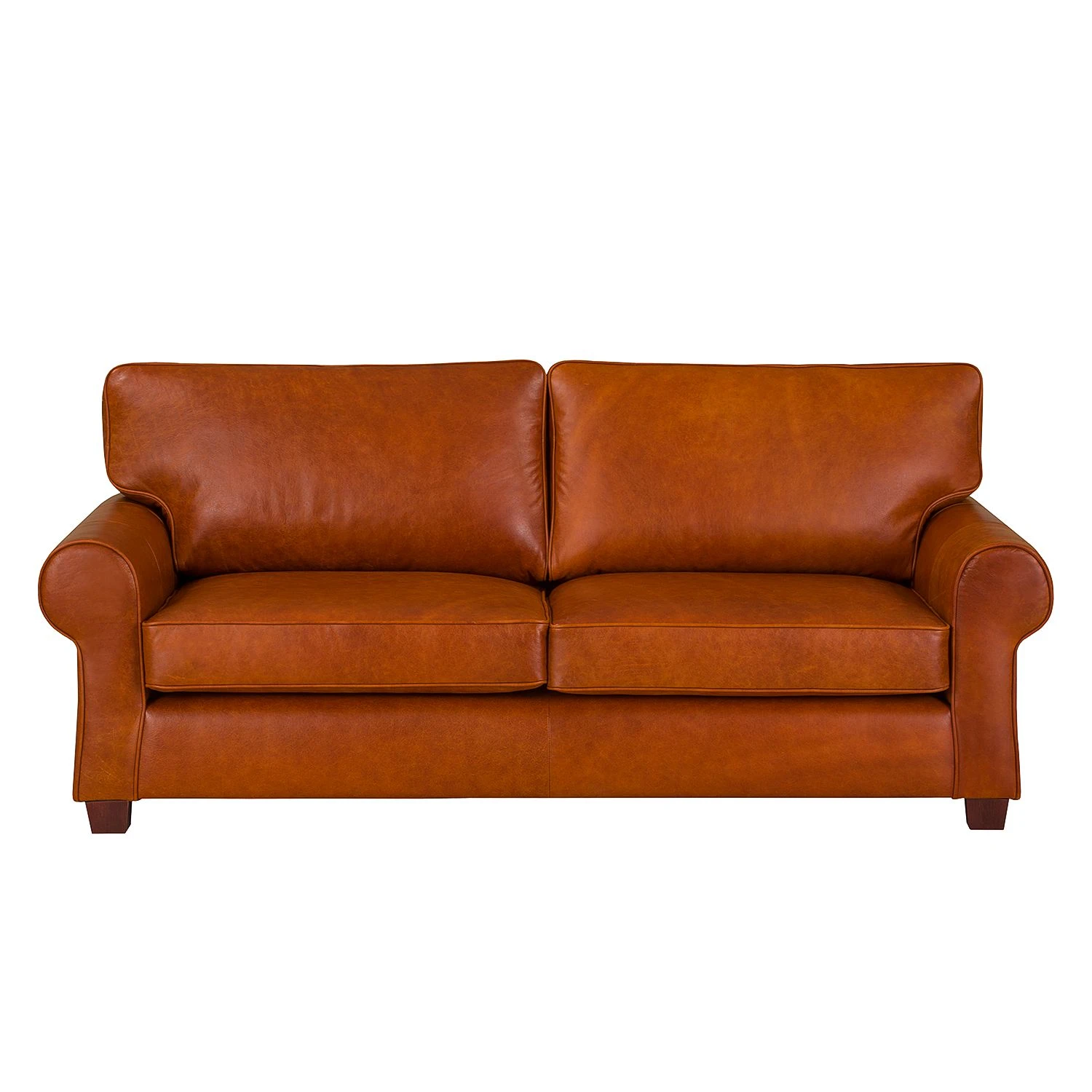 Ars Natura Sofa Alexo (2-Sitzer) - Cognac 3 Ars Natura Sofa Alexo (2-Sitzer) - Cognac – Bild 3