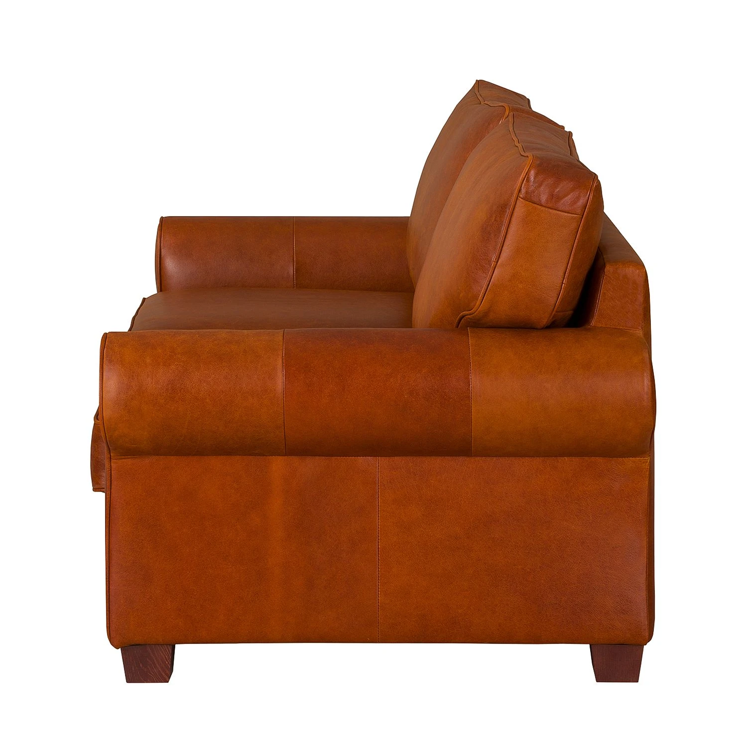 Ars Natura Sofa Alexo (2-Sitzer) - Cognac 4 Ars Natura Sofa Alexo (2-Sitzer) - Cognac – Bild 4