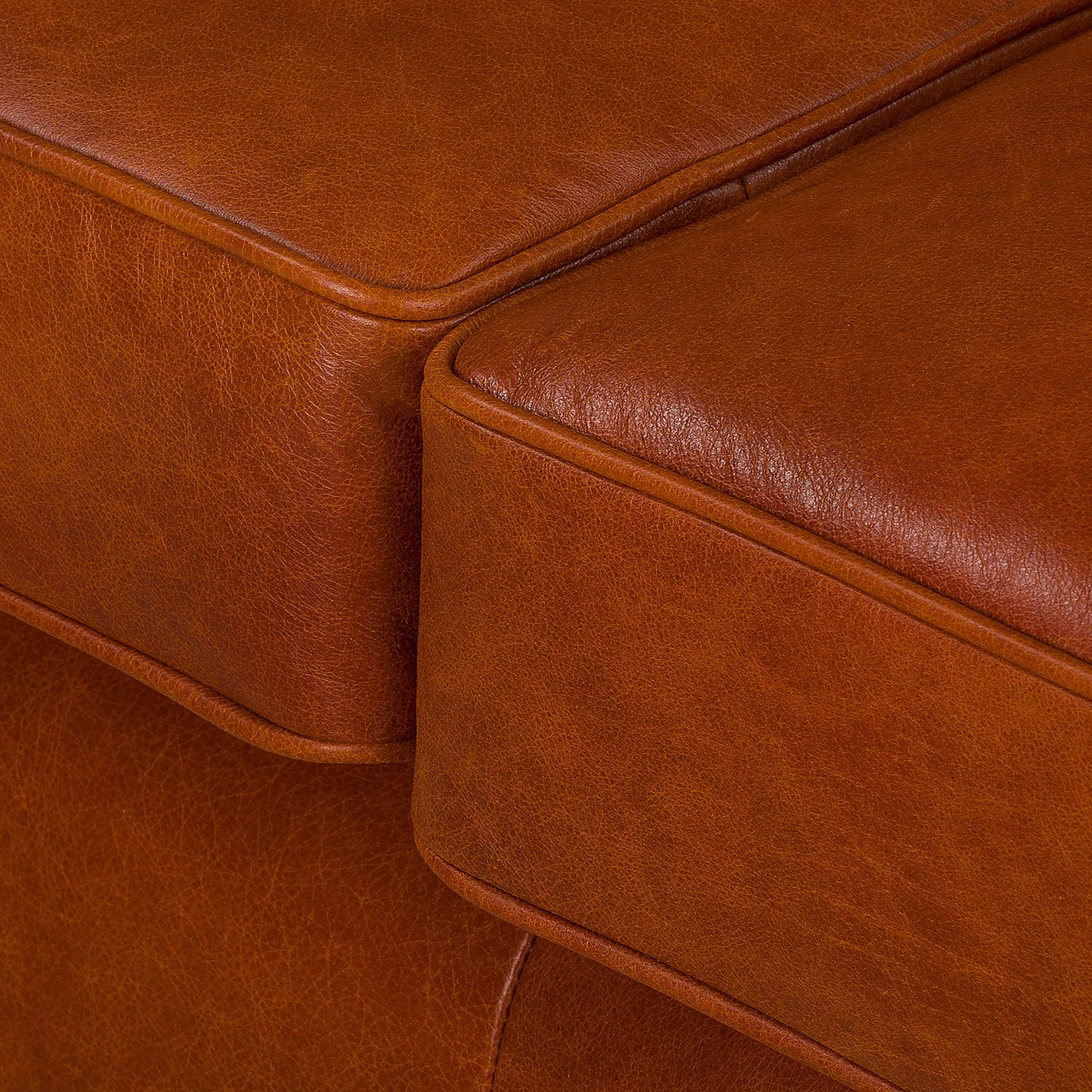 Ars Natura Sofa Alexo (2-Sitzer) - Cognac 6 Ars Natura Sofa Alexo (2-Sitzer) - Cognac – Bild 6