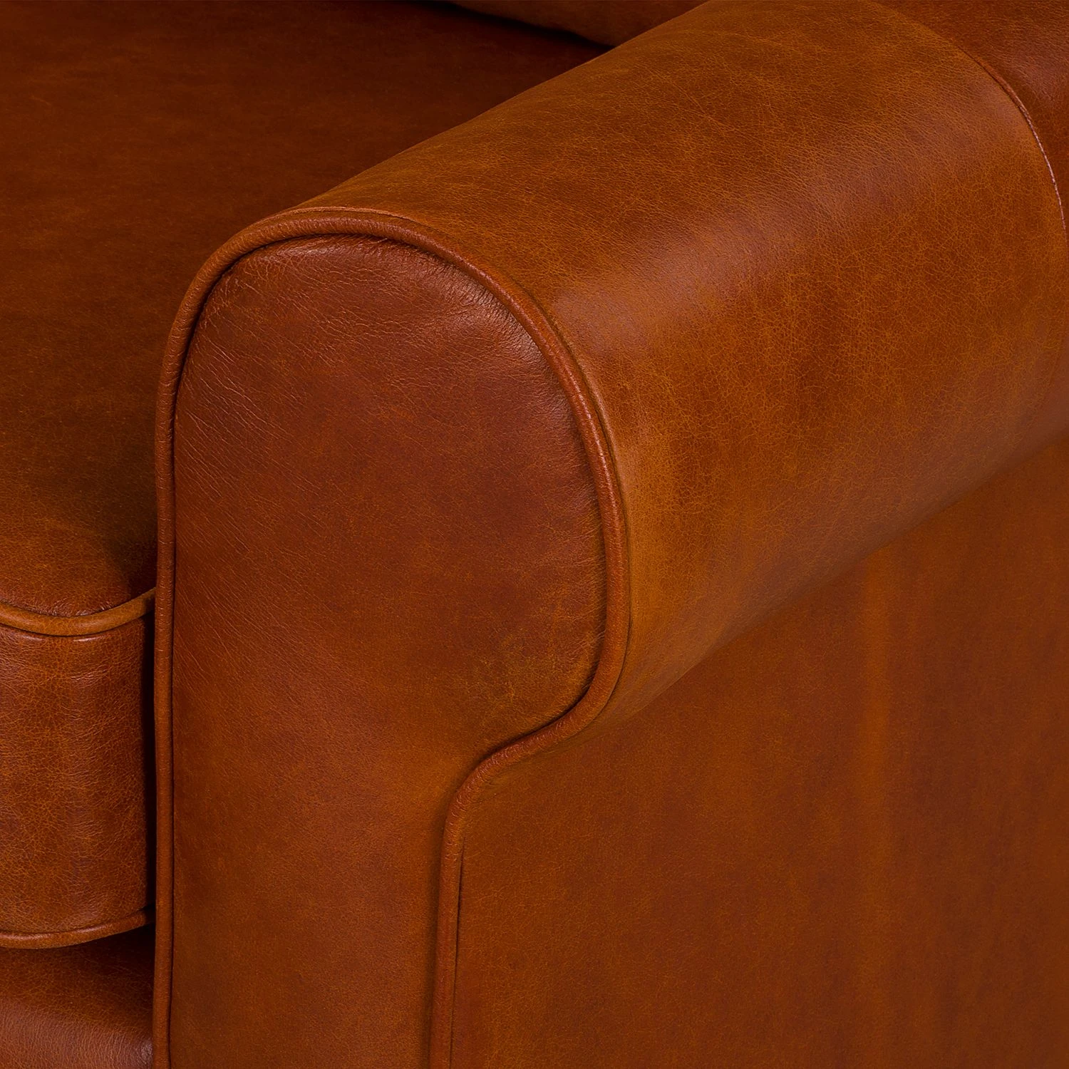 Ars Natura Sofa Alexo (2-Sitzer) - Cognac 9 Ars Natura Sofa Alexo (2-Sitzer) - Cognac – Bild 9