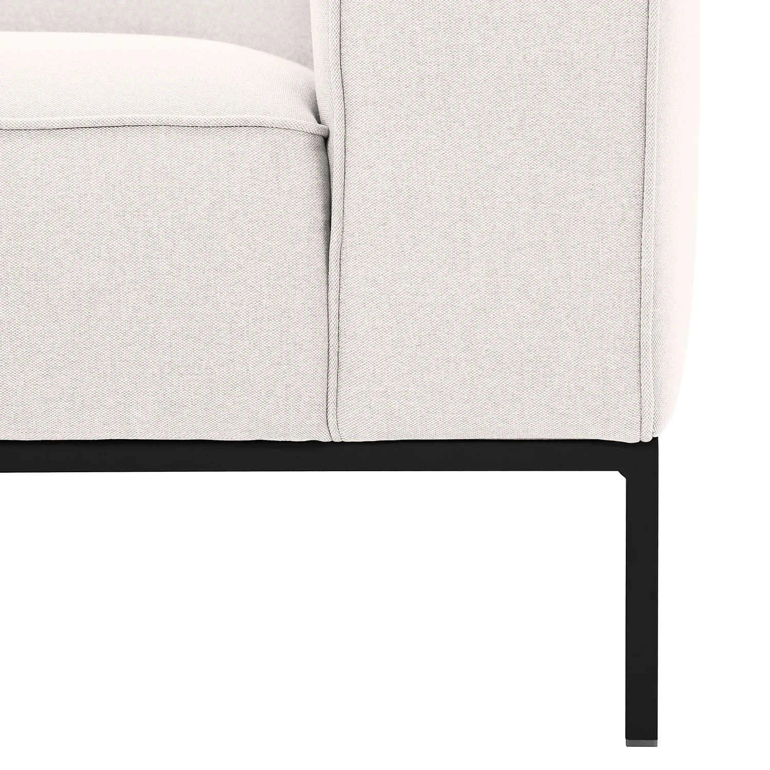 Studio Copenhagen Sofa Ampio (3-Sitzer) Webstoff - Stoff Floreana: Beige - Schwarz 8 Studio Copenhagen Sofa Ampio (3-Sitzer) Webstoff - Stoff Floreana: Beige - Schwarz – Bild 8