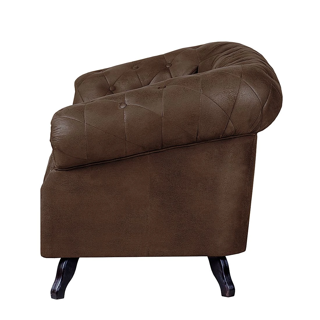 Ars manufacti Sofa Benavente (2-Sitzer) - Antiklederoptik Dunkelbraun 3 Ars manufacti Sofa Benavente (2-Sitzer) - Antiklederoptik Dunkelbraun – Bild 3