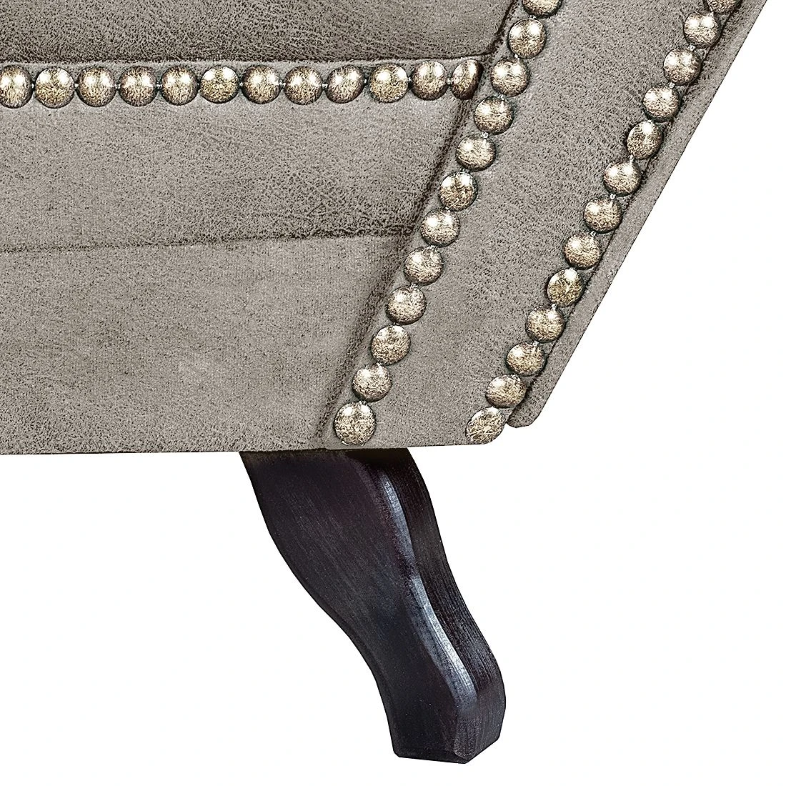 Ars manufacti Sofa Benavente (2-Sitzer) - Antiklederoptik Silber 9 Ars manufacti Sofa Benavente (2-Sitzer) - Antiklederoptik Silber – Bild 9