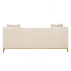 Jack & Alice Sofa Blomma (3-Sitzer) - Webstoff Beige - Gestell: Eichefarbig -Wohnzimmermöbel boutique en ligne sofa blomma 3 sitzer webstoff beige gestell eichefarbig 4833252