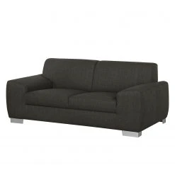 Fredriks Sofa Bollon (2-Sitzer) - Webstoff - Dunkelgrau