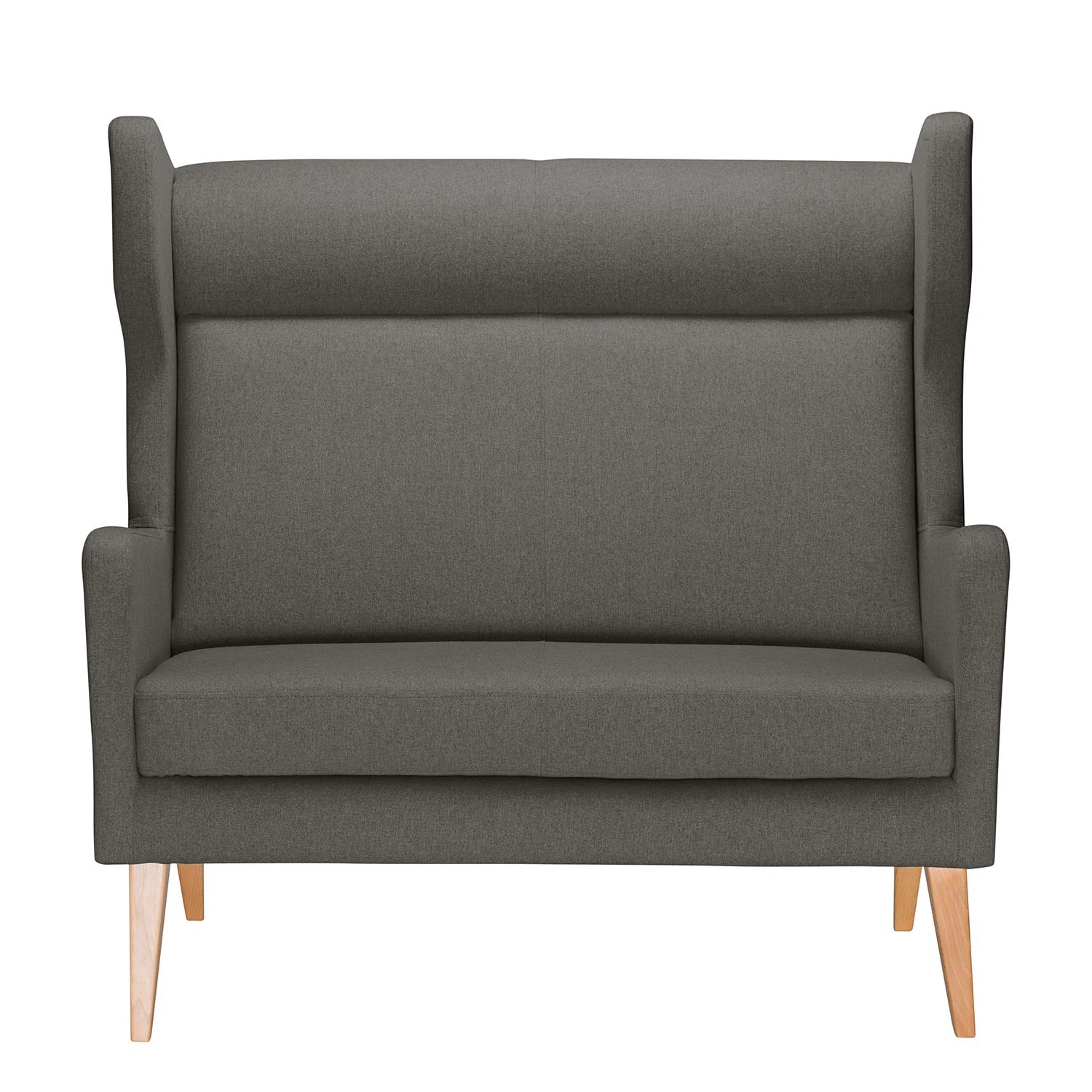 Mørteens Sofa Bucoli (2-Sitzer) Filz - Dunkelgrau 3 Mørteens Sofa Bucoli (2-Sitzer) Filz - Dunkelgrau – Bild 3