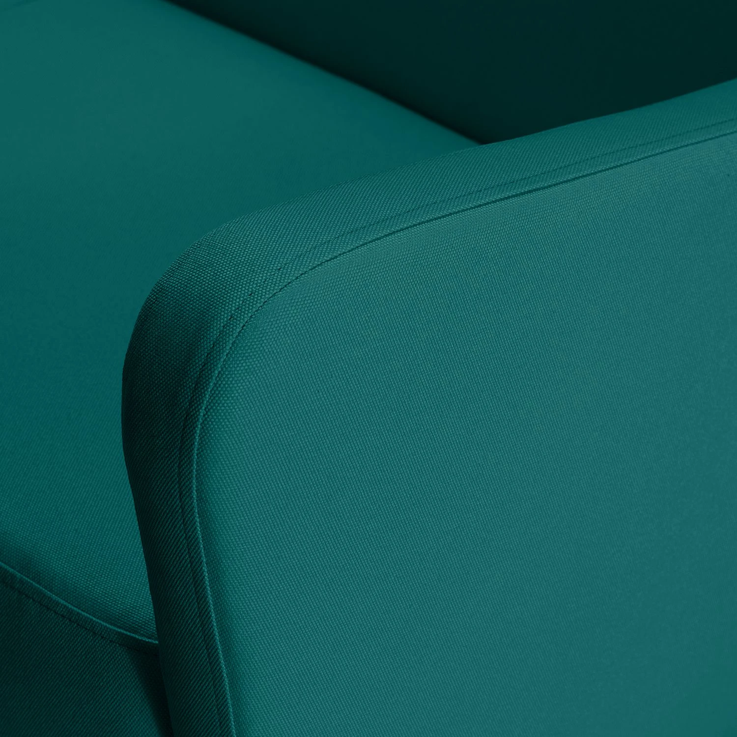 Mørteens Sofa Bucoli (2-Sitzer) Strukturstoff - Petrol 8 Mørteens Sofa Bucoli (2-Sitzer) Strukturstoff - Petrol – Bild 8